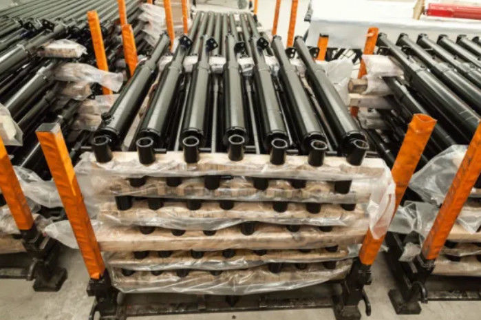 Os cilindros hidráulicos do pistão para a recusa Waste transportam o curso do máximo 4500PSI